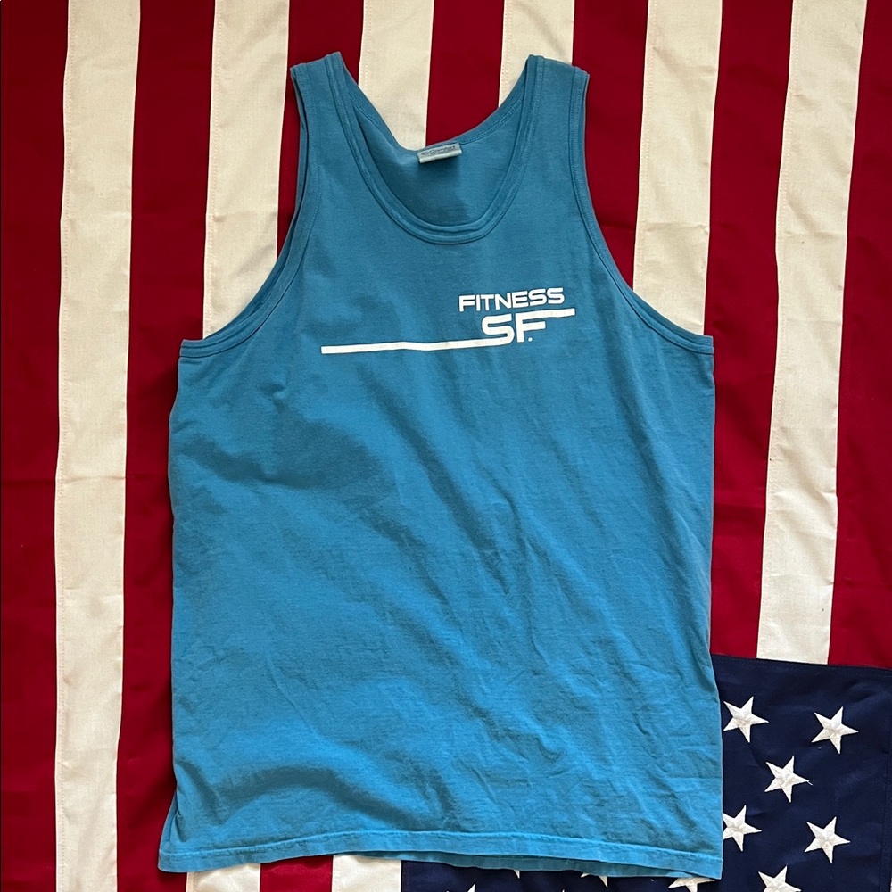 Blue Tank Top